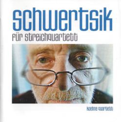 Cover Schwertsik für Streichquartett